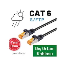 Irenis CAT6 Kablo Dış Ortam Açıkhava Ethernet Network Lan Kablosu 15 M