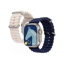 Effox Watch Ultra 49mm Uyumlu Krd-75 Uyumlu Kordon-turuncu