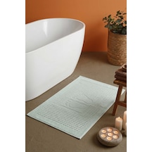 Zivra Mint %100 Pamuk Ayak Havlusu - 50x70 Cm Yeşil
