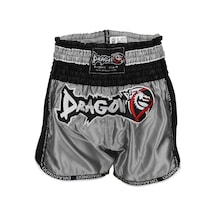 Dragondo Mt3075 Retro Neo Muaythai Şortu Gri
