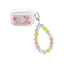 Microsonic Airpods Pro Kılıf Renkli Askılı Kalp Ve Ayı