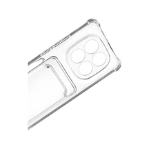 Mey İthalat Redmi Note 15 Pro 5g Kart Şeffaf Silikon - Şeffaf