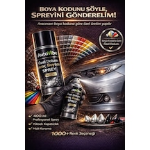 Motorsiklet - Araba Gövde - Jant - Spolier - Parça Sprey Boyası 400 Ml Boya Koduna Göre