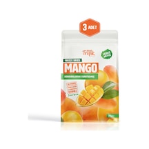 Dondurularak Kurutulmuş Mango 20 G Freeze Dried Meyve Cipsi Çıtır Meyve Kurusu 3 Adet