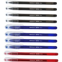 Pensan Büro Tükenmez Kalem 10 Adet 3 Renk