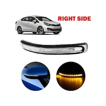 Didadodo Kia Rio 2012-2016 Sağ Dikiz Aynası Led Dönüş Işığı Ayna Gösterge Lambası Yanıp Sön 87624 1w000
