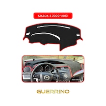Mazda 3 2009-2013torpido Koruma Halısı Kırmızı Kenar