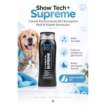 Showtech Supreme Yüksek Performanslı Köpek Ve Kedi Şampuanı 300 Ml - 20:1 Konsantre