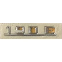Mercedes Uyumlu Yazı 190 E Çubuklu E.m.