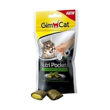 Gimcat Nutri Pockets Kedi Otlu ve Multivitaminli Kedi Ödül Maması 60 G
