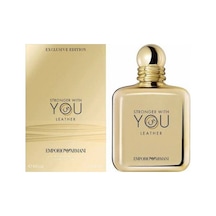 Emporio Armani Stronger With You Leather Edp 100 Ml Erkek Parfüm Fresh