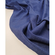 Kırçıllı Lacivert Kaşkorse Ribana Kumaş Esnek Yumuşak Bodylik & Bluzluk 120x250cm-12106