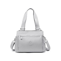 Smart Bags Krinkıl Kadın Omuz Çantası Smk 1125 Açık Gri