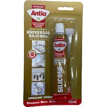 Antia Üniversal Silikon Tüp 50 Gr. Şeffaf Şeffaf