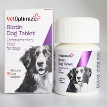 Vetoptimize Biotin Dog 75 Tablet Köpek Tüy Dökülmesini Önleyen, Parlaklık Veren Deri Ve Tüy Bakım Vitamini