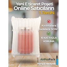 33x33 Cm 100 Adet Sütunlu Koruyucu Havalı Kargo Poşeti Airbag/airbed/şişirilebilir Ambalaj