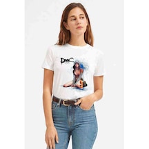 Dmc Dante Baskılı Beyaz Kadın Tshirt (534306746)