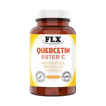 Flx Kuersetin Ester C Resveratrol ve Bromelain 120 Tablet