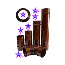 Emaye Soba Borusu 25 Cm'lik-244
