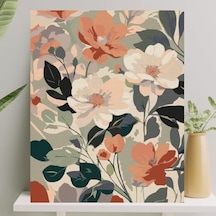 Hobi Sanat Sayılarla Boyama Tuval Seti Fırça Boya Dahil Çıtalı 40x50 Cm - İlkbahar