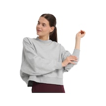 Sportive Fowler Kadın Gri Günlük Stil Sweatshirt 25kk1038-kml 1776239 Gri