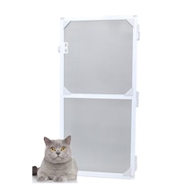 Menteşeli Yırtılmaz Kapı Kedi Sinekliği Pet Tül Beyaz 90x210 Cm. Özel Ölçü Verebilirsiniz. En 90'a Kadar Boy 210'a Kadar