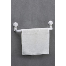 Okyanus Home Grande Beyaz Uzun Havluluk 3 Fonksiyonlu - ister vakumla, ister yapıştır, ister vidala Çok Renkli