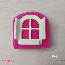 Yy0486 Minyatür Kapakları Açık Pencere Silikon Kalıp