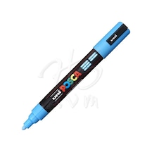 Uni Posca Marker Pc-5M 1.8-2.5 Mm Light Blue