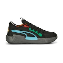 Puma Court Rider Chaos Block Party Erkek Siyah Spor Ayakkabı 37826501 I-25 001