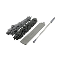 3pcs Püskül- Makarna- Düz Toz Alma Set Esnek Başlı-43cm Uzayan Saplı 43-205cm Brkt-910200 5728