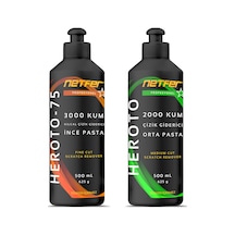 Netfer 2'li İnce Orta Pasta Set - 2x500 Ml