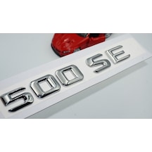 500 Se Bagaj Krom Metal 3m 3d Yazı Logo Uyumlu