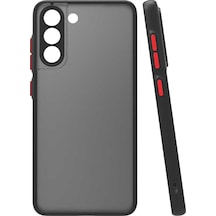 Samsung Galaxy  Uyumlu,  S21 Fe Kılıf Montreal Silikon Kapak - Siyah