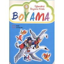 Eğlendirici Boyama Kitabı 4- Kare Yayınları
