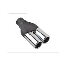 Leader Krom Egzoz Ucu Çiftli, Evrensel Uyumlu, 38-48 Mm Çap