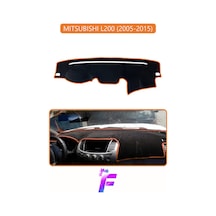 Mıtsubıshı L200 2005-2015 Araca Özel Torpido Örtüsü Kolay Montaj Güneşten Korur Koruma H34