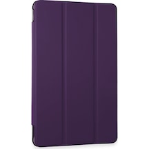 Muratech Newface Samsung Galaxy Uyumlu  X610 Tab S9 Fe Plus 12.4 Kılıf Tablet Smart Kılıf - Mor
