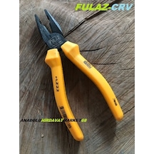 Fulaz Pense 180Mm Crv Çelik Kombine Pense Yakar Marka Ürünü