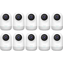 Botslab 360+ C211 2k Pro Large Bundle Wifi 360 Akıllı Güvenlik Kamerası Bebek Monitörü Evcil Hayvan Kamerası İç Mekan Kamerası Ip Kamera 10'lu Paket