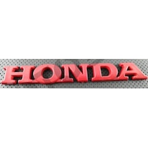 Honda Yazısı (Kırmızı) Arka Yazı Cıvıc 1998-2006