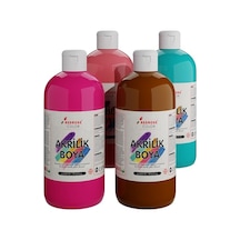 Tamamlayıcı Renkler Akrilik Boya 4'lü Set 4x500 Gr 0,15 L