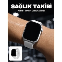 3 Kordonlu Akıllı Saat Bluetooth Arama Ve Akıllı Bildirim Destekli