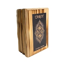 Tarot Kartları Ahşap Kutulu Kitapçıklı