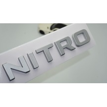 Dk Tuning Dodge Nitro Bagaj Gri Abs 3m 3d Yazı Logo Amblem