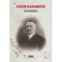 Günlükler-2 Cilt  (1906-1948) - Kazım Karabekir - Kazım Karabekir - Yapı Kredi Yayınları