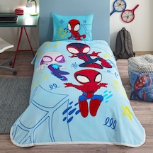 Taç Lisanslı Spidey Amazing Teamtek Kişilik Pamuk Pike Takımı 000000001000049938 Çok Renkli