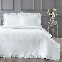 Linens Bsp Çift Kişilik Yatak Örtüsü Seti Beyaz
