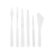 Plastik Spatula 5'Li Set