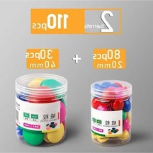 Novahub Yazı Tahtası Manyetik Tokalı, Beyaz Tahta, Manyetik Etiket Demir Mıknatıs, 2 Barrels 20+40, 100 Adet, Ofis Ve Eğitim İçin Uygun